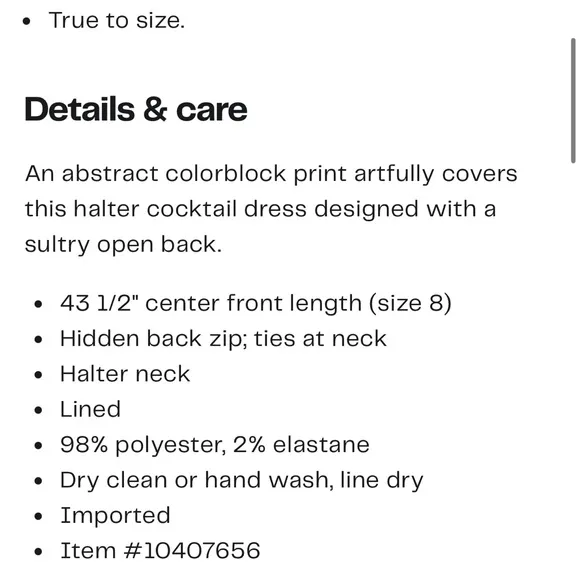 BARDOT NWT $149 Citon‎ halter cocktail dress XS 2 - Image 8