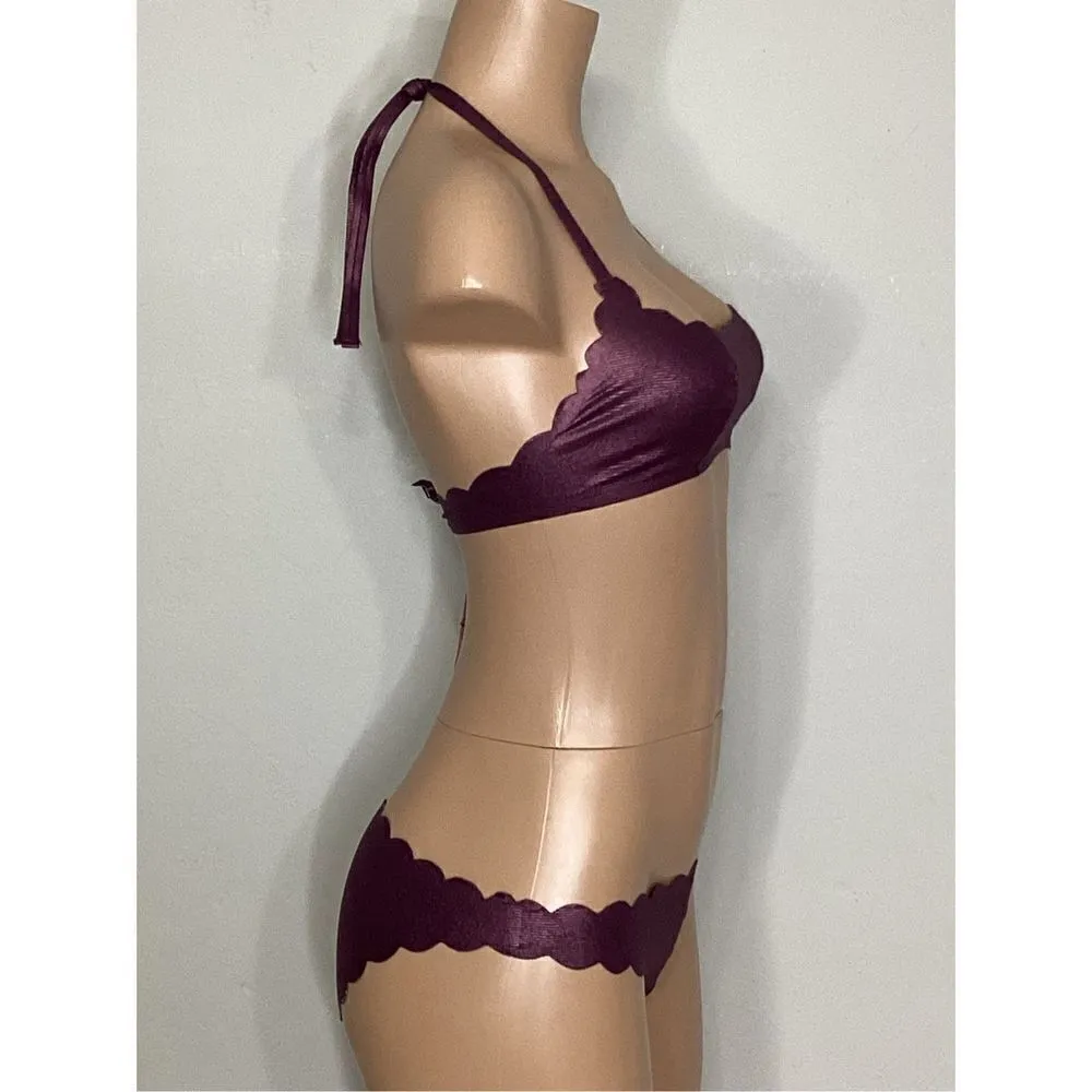 New. Pilyq plume reversible bikini set. Retails $169. S-top & L-bottom - Image 6