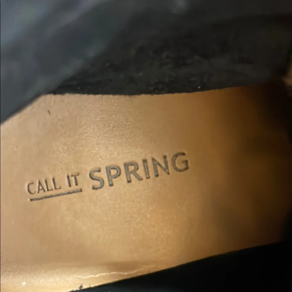 Call It Spring Black Sneakers with Sleek Design(D9)?? - Image 4