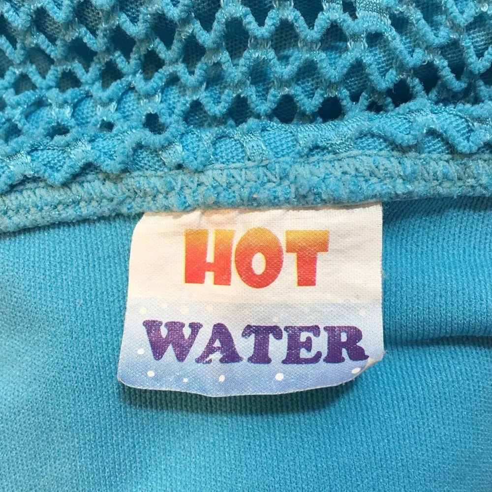 🔃Blue Crochet Bikini Swimsuit Bottom - Image 4