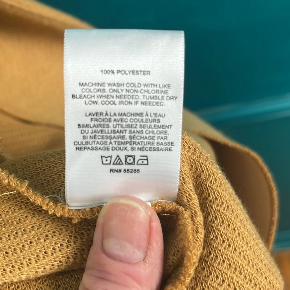 Express Lightweight Coat, Camel Color, XS - Image 4