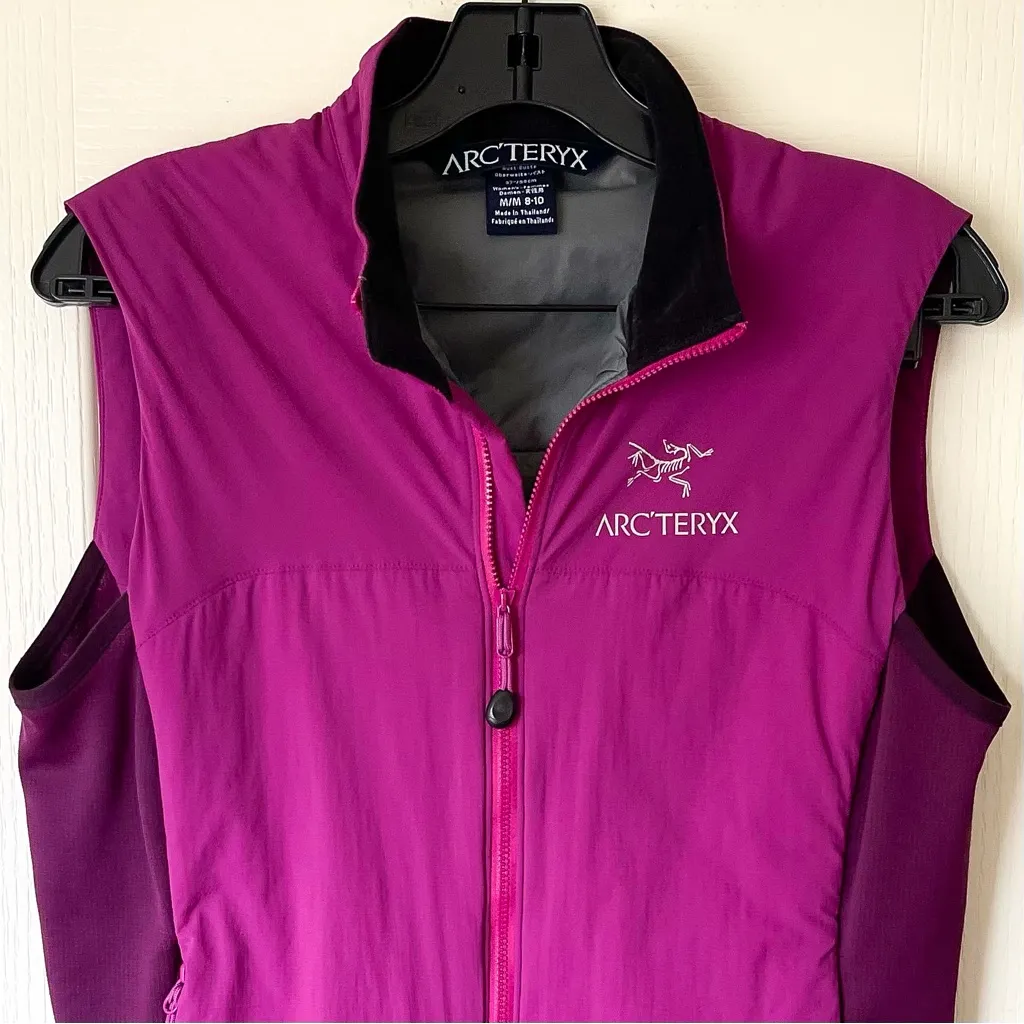 Arc’teryx Atom LT Vest Lightweight Insulated Chandra Magenta Medium GUC Purple - Image 5