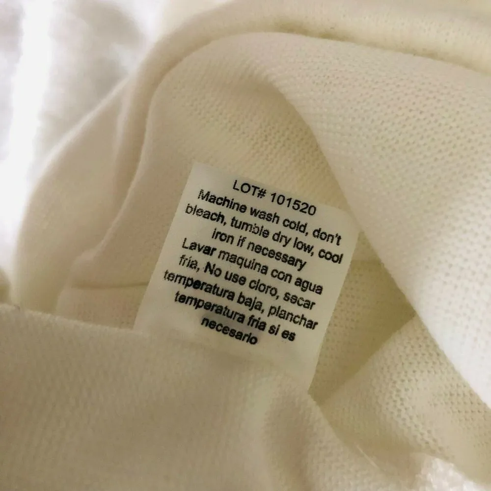 Poof Womens Hoodie Pullover Fleece Soft Snake Print Green White Size M - Image 3