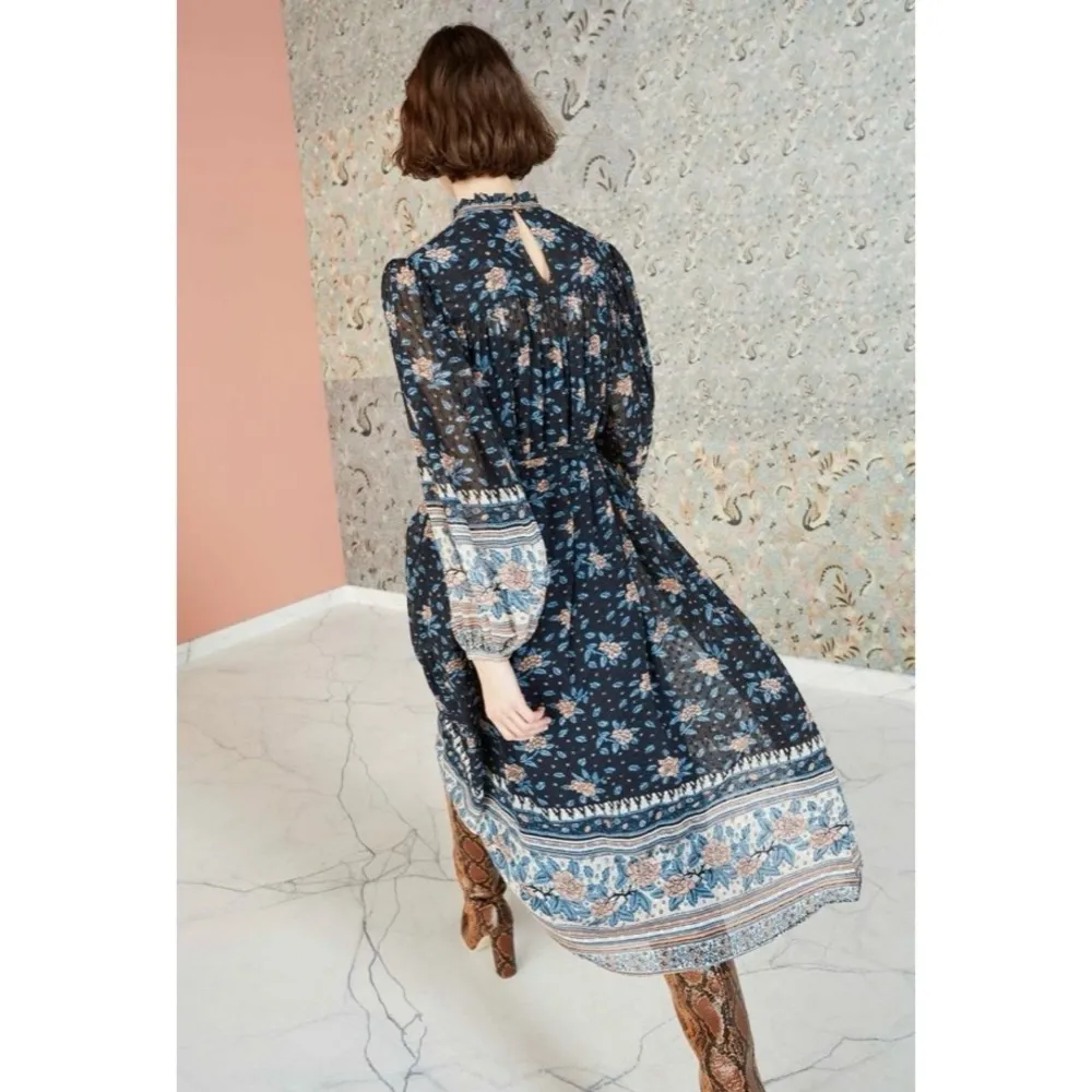 Ulla Johnson Prisma Dress Floral Noir - Image 2