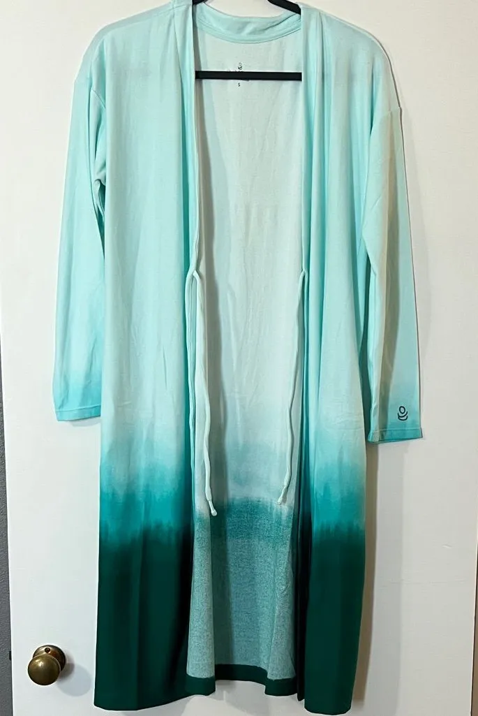 Cuddl Duds Soft ombre Cardigan and tank top - Image 1