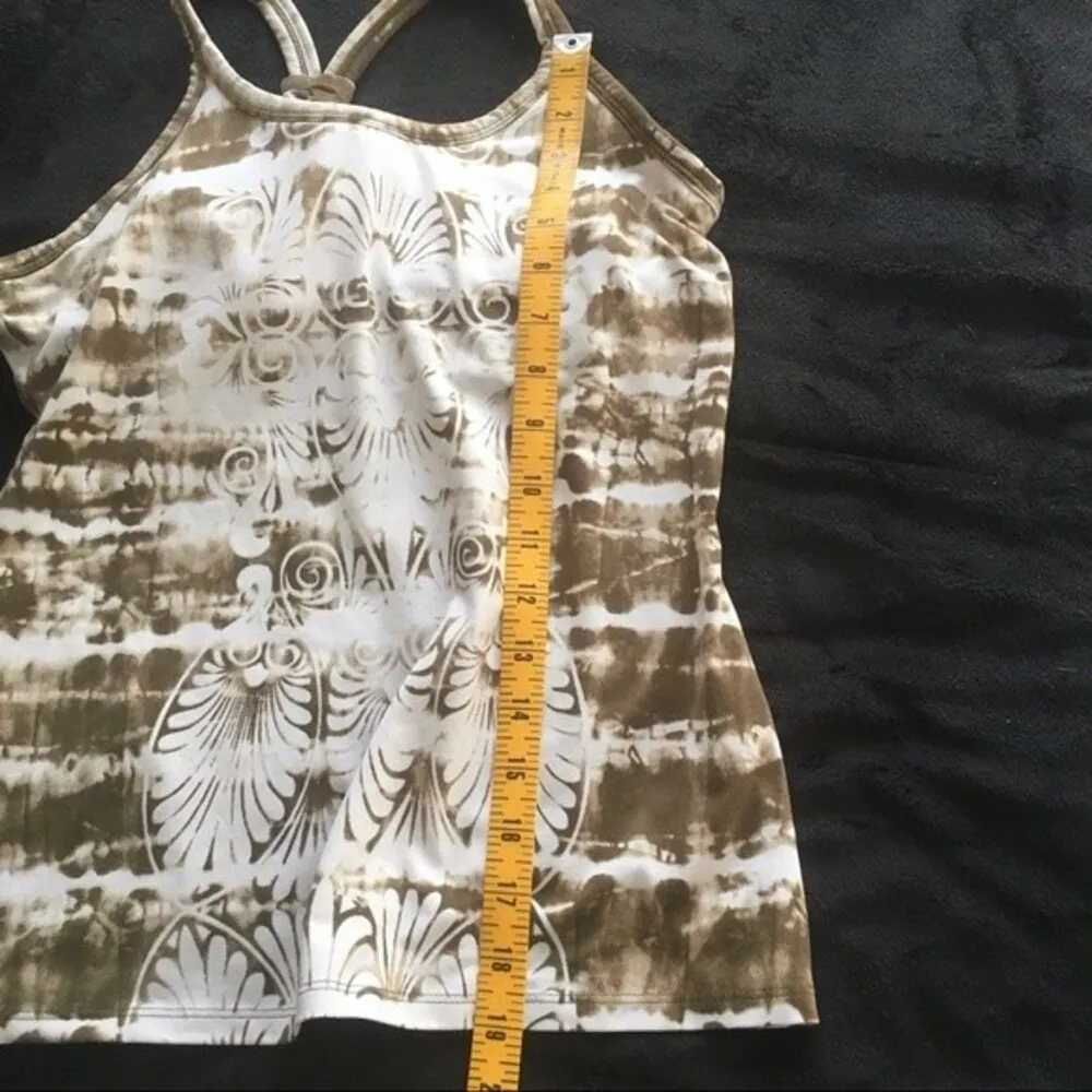 Athleta tie dyed racer back tank top - Image 4