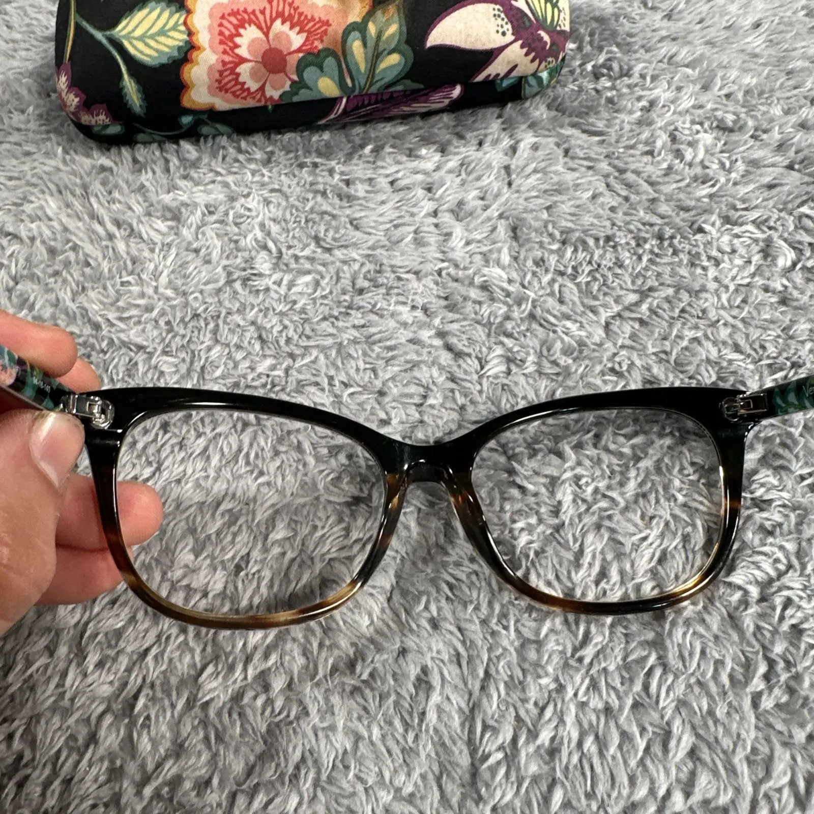 Vera Bradley Lonna Vines Floral Beatrix VINES FLORAL Frames Case Turtleshell - Image 7