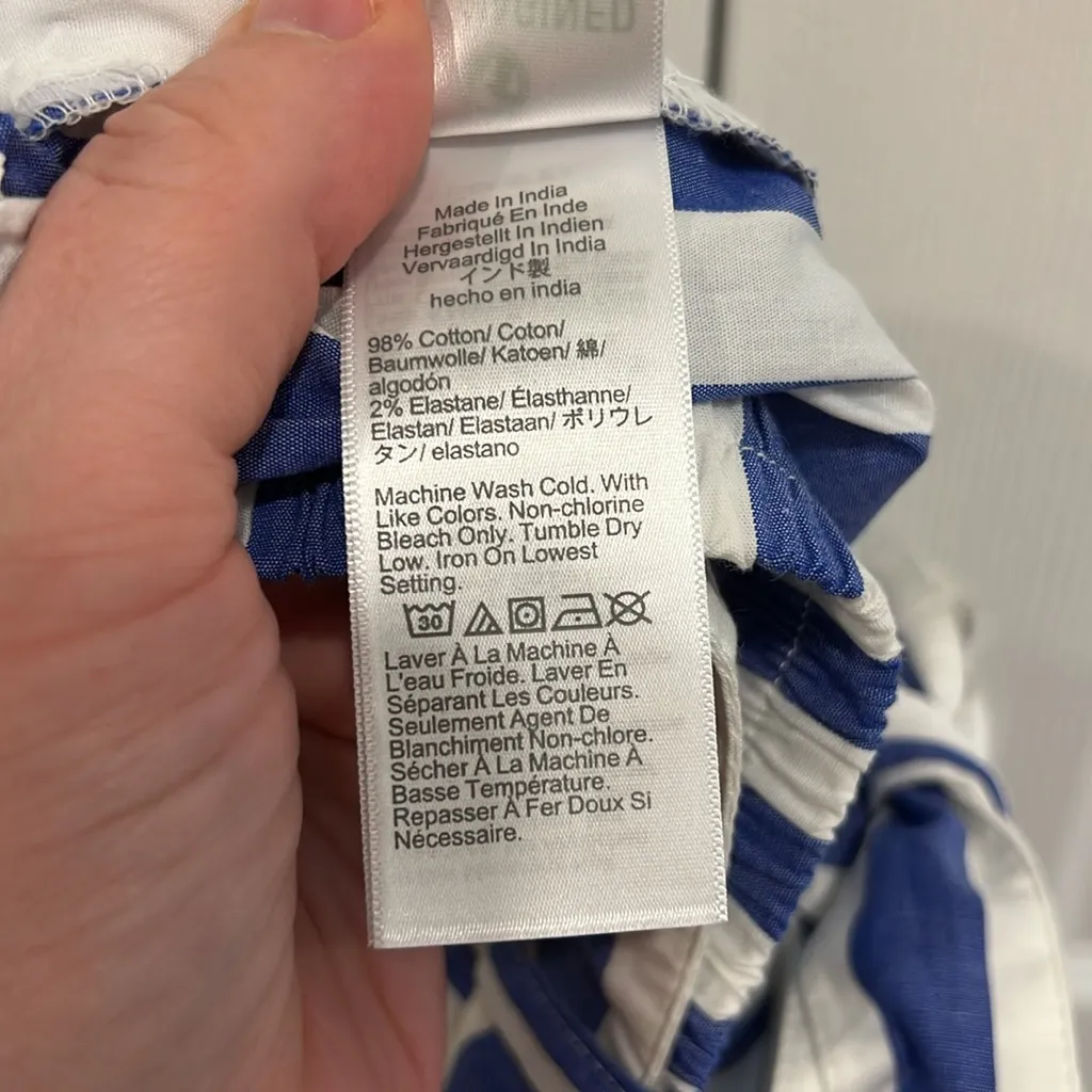 J. Crew Factory Striped Cotton - Image 6