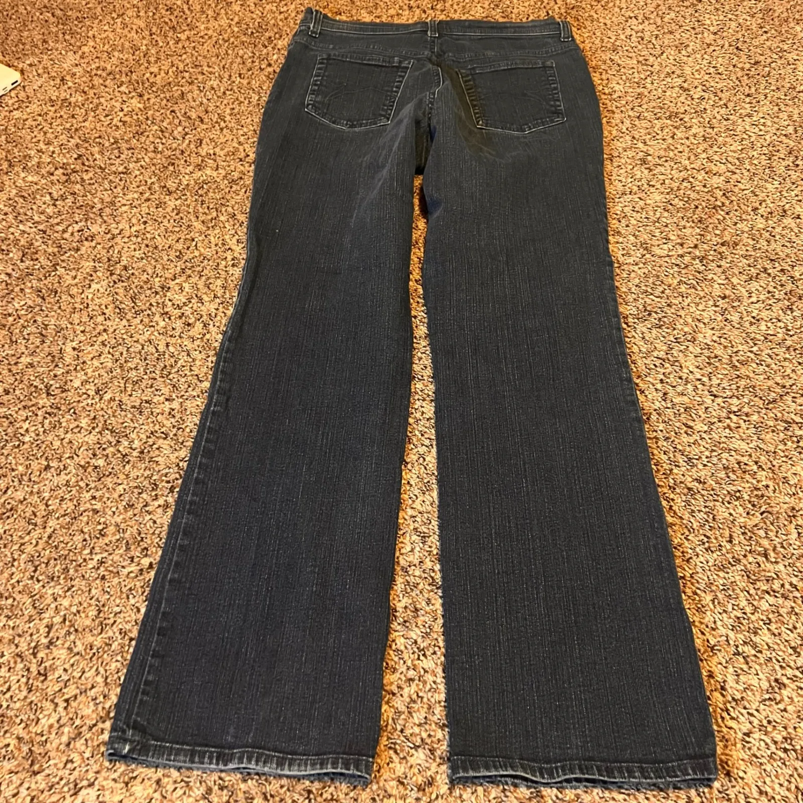 Gloria Vanderbilt Womens Jeans Size 12 Dark Wash Bootcut The Perfect Fit - Image 6