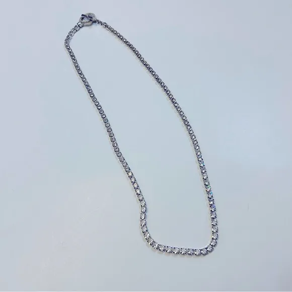 Yves‎ Saint Laurent Vintage 1970s Crystal Rhinestone Necklace or Belt - Image 3