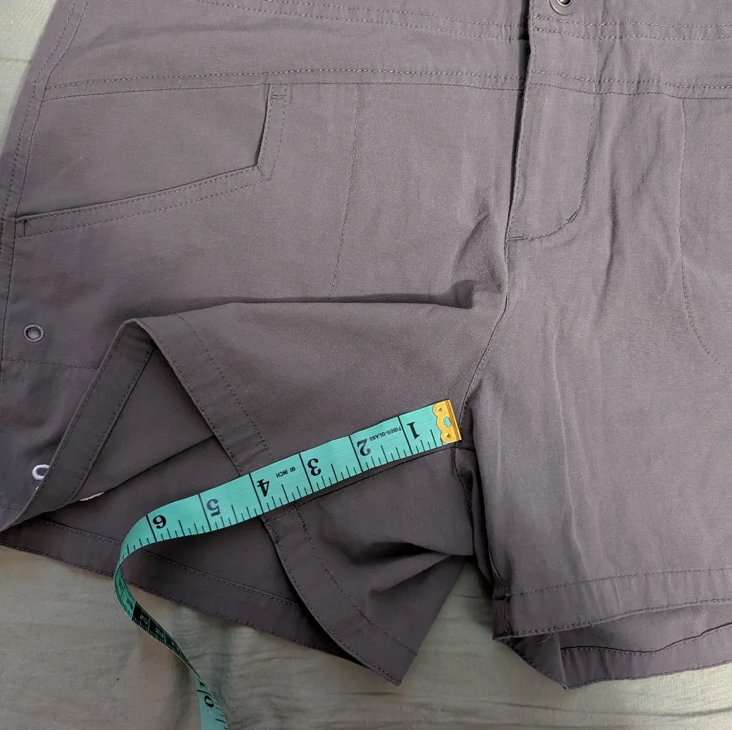 Huk Paupa Boy Short Women's Large Grey Gray - Image 8