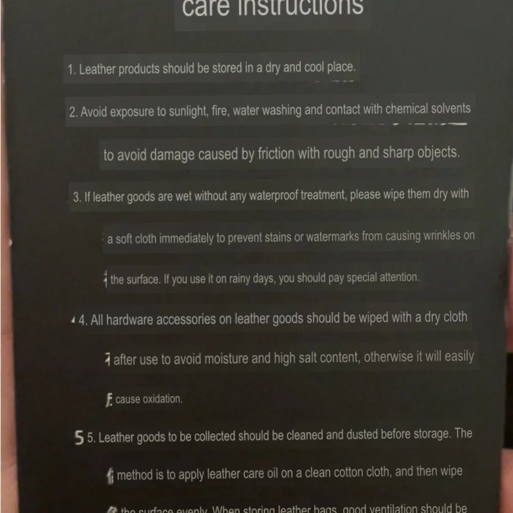 Elegant Black Leather Tote Bag - Image 9