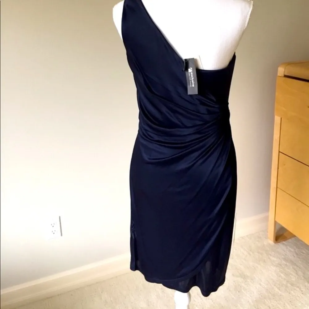 NWT Saks Fifth Ave Navy blue cocktail dress - Image 37