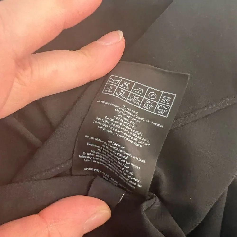 Ted baker vintage silk black and white print summer dress - Image 9