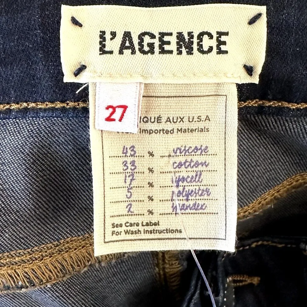 NWT L'AGENCE Marguerite High Rise Skinny Jean in Tacoma - Size 27 - Image 3
