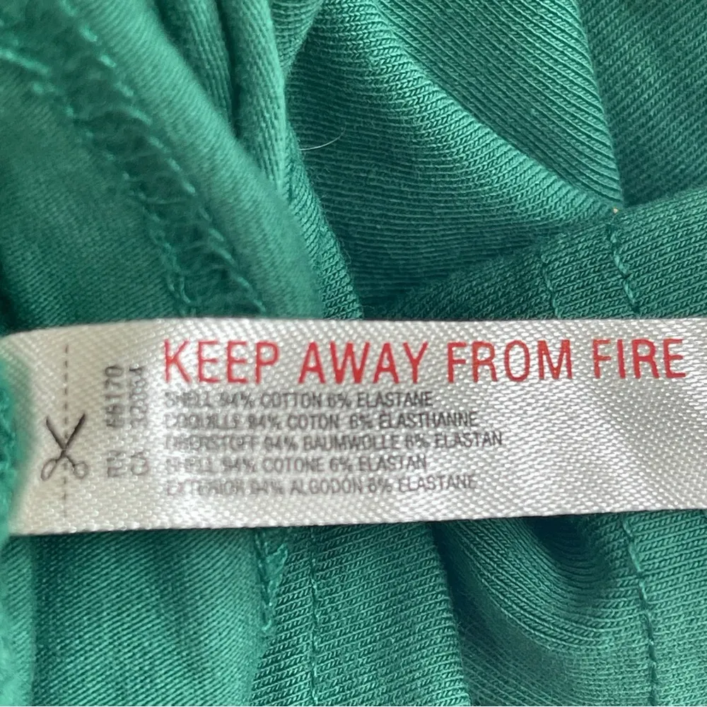 FREE PEOPLE FP MOVEMENT HOT SHOT TEE ROMPER Heritage Green Sz L - Image 12