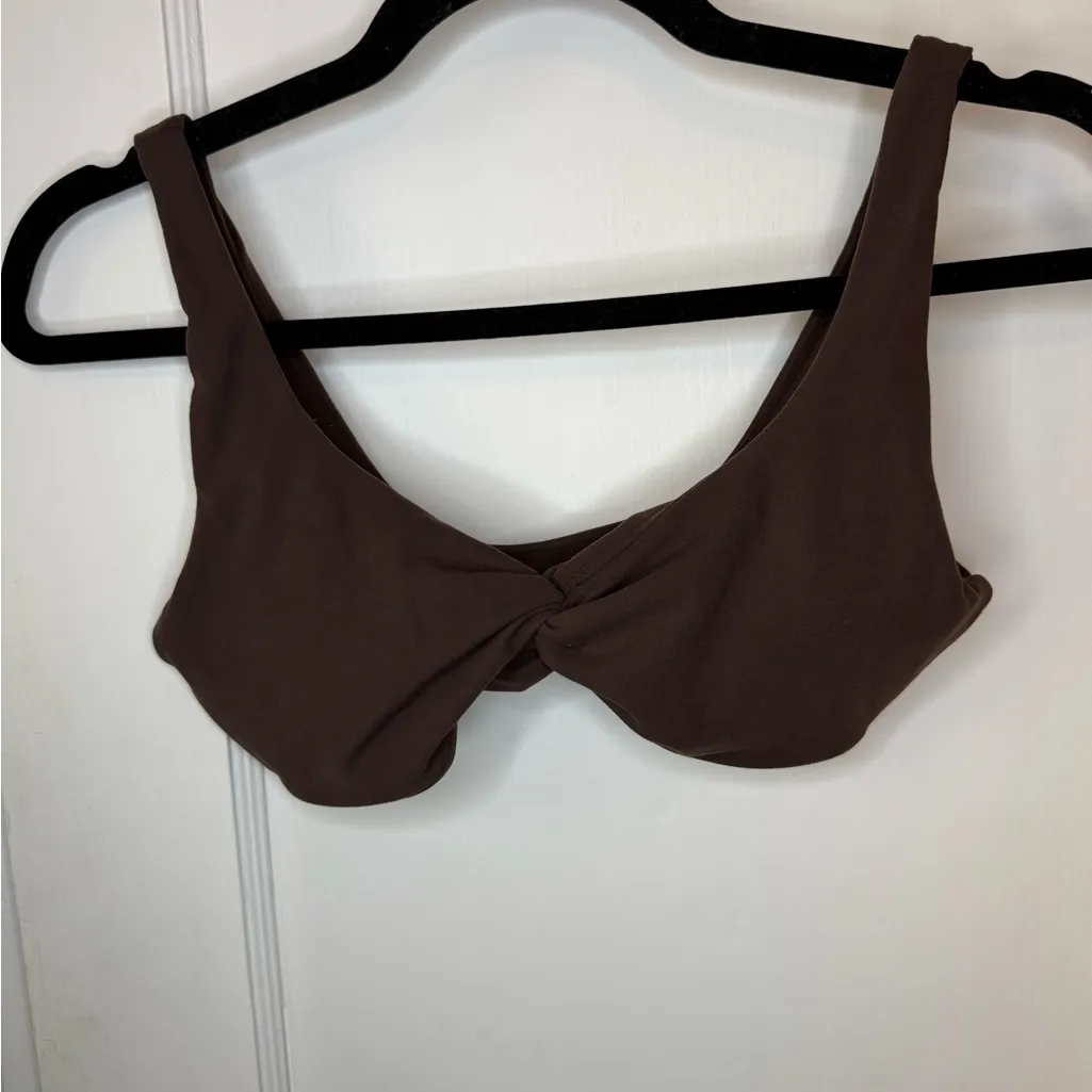 Buffbunny Double Twist Sports Bra Brown - Image 2