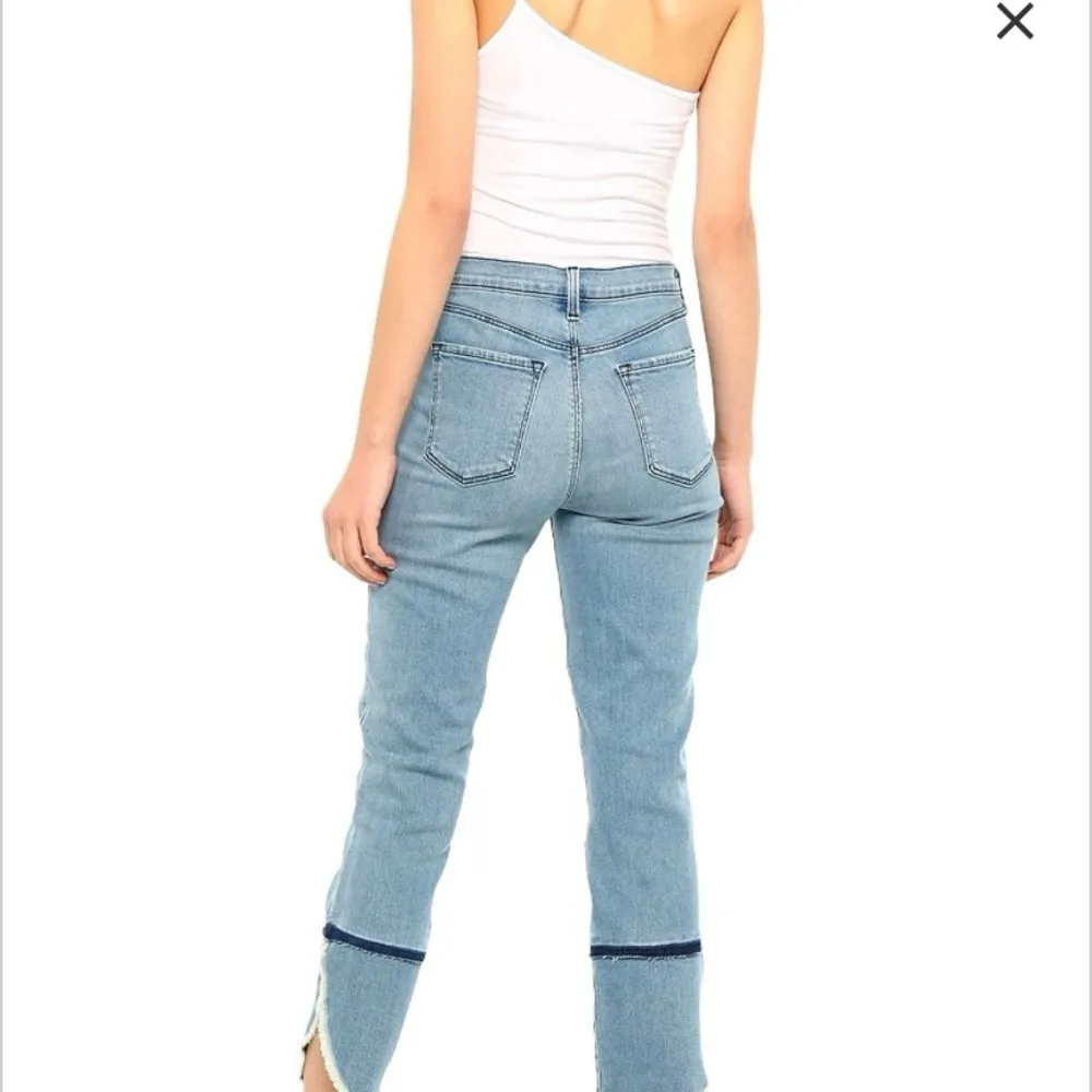 Womens Ruby High Rise Crop Jeans Size 26 Asymmetrical Hem
Patrio… - Image 2