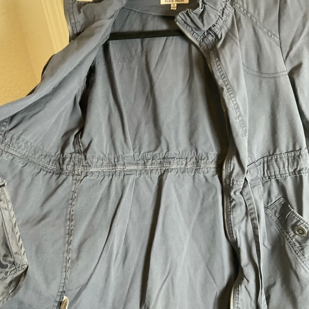 Black Rainn lightweight jacket blue-grey Women's Size S - Image 9