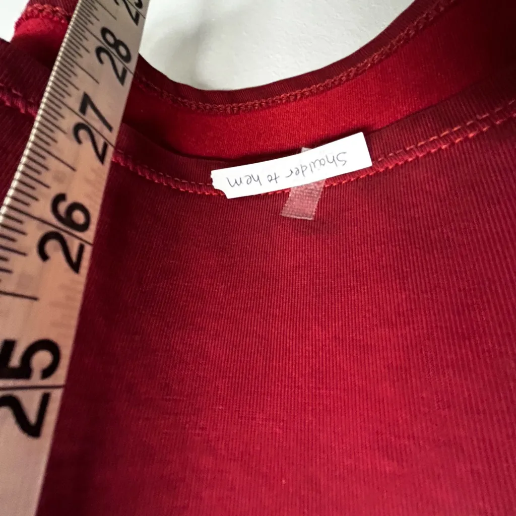 Rust/Red Modal Blend Women's Tunic - Image 5