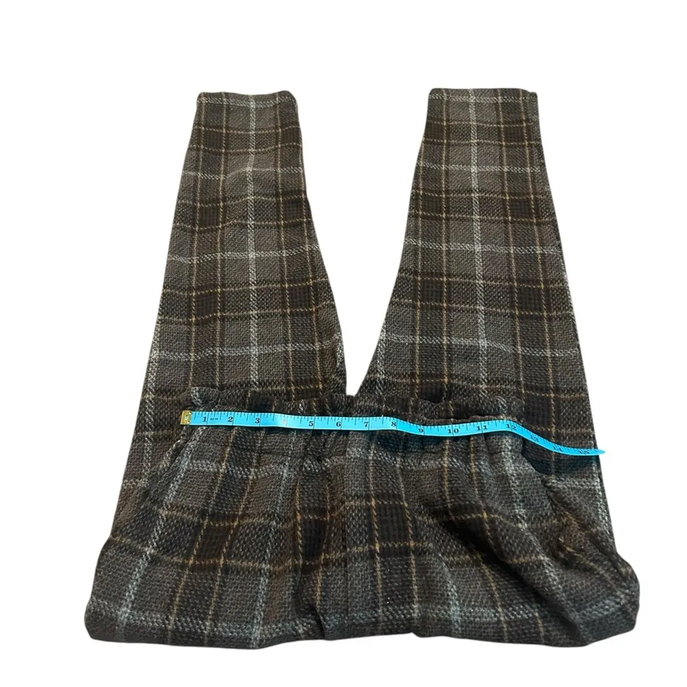 LUSH plaid paperbag waist pants - Image 2