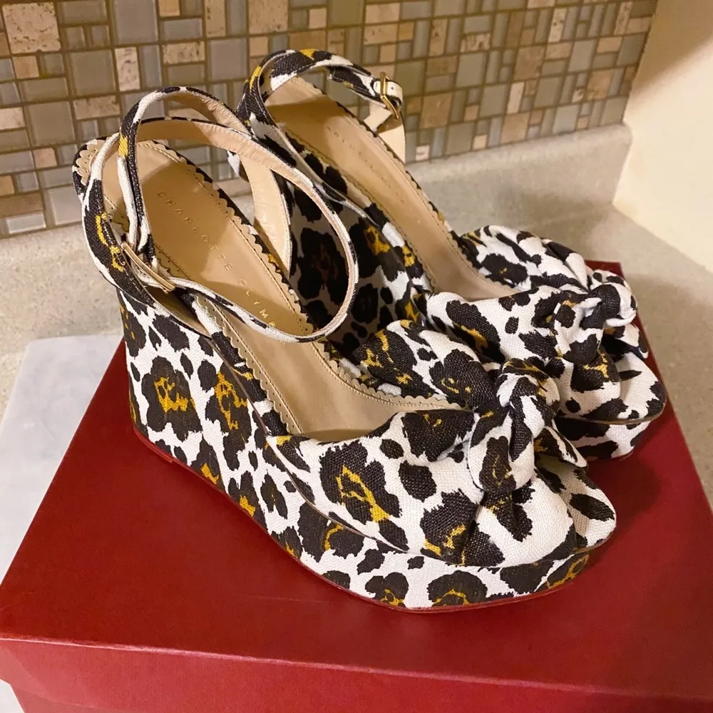 Auth  Miranda Bow Platform Wedges - Image 6