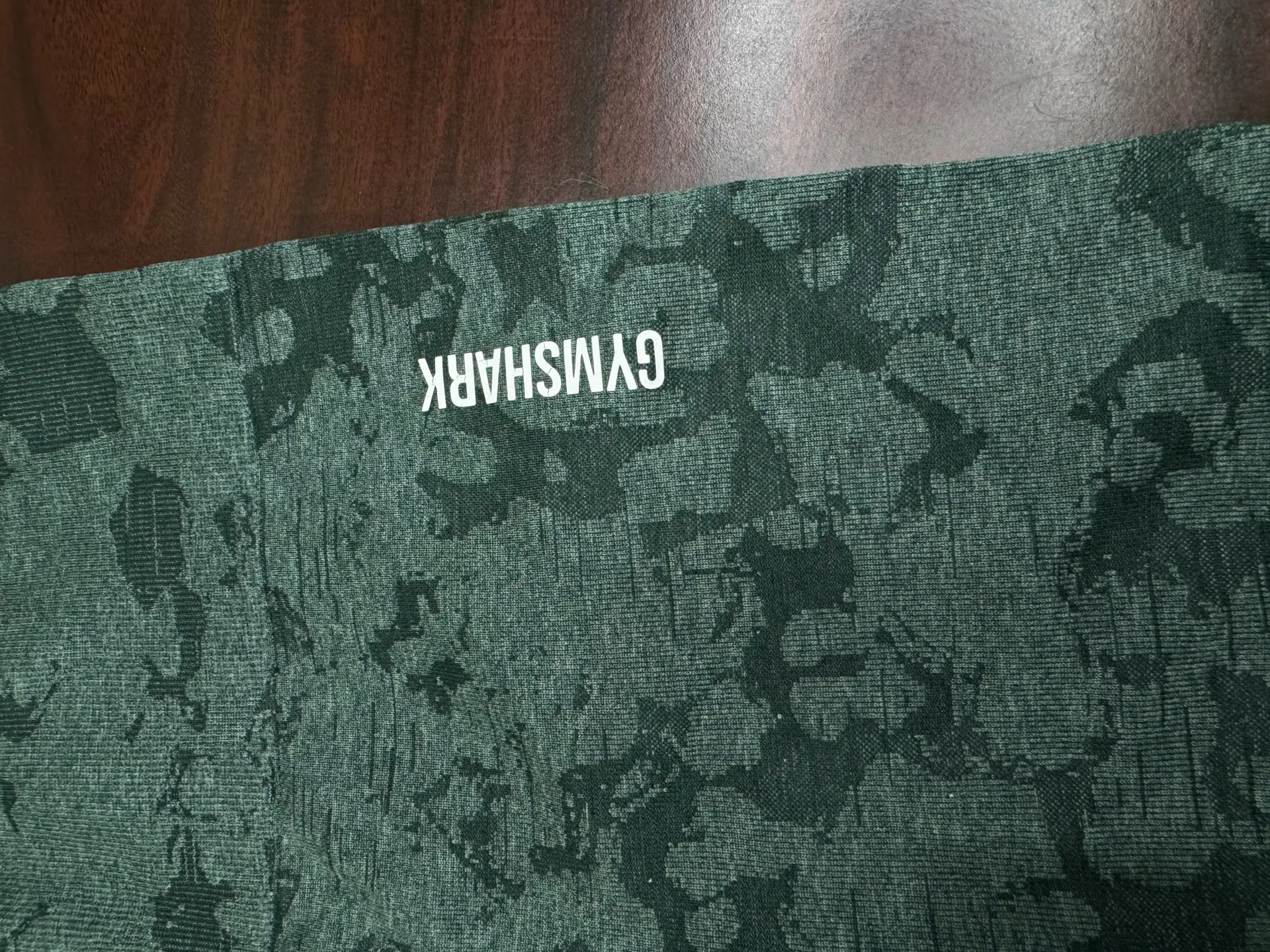 Gymshark Adapt Green Camo Seamless Leggings - Image 2