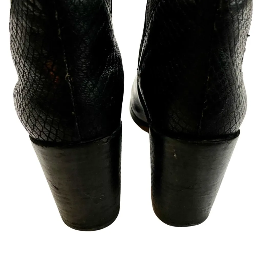 Tahari Ryder Classic Leather Boots - Image 4