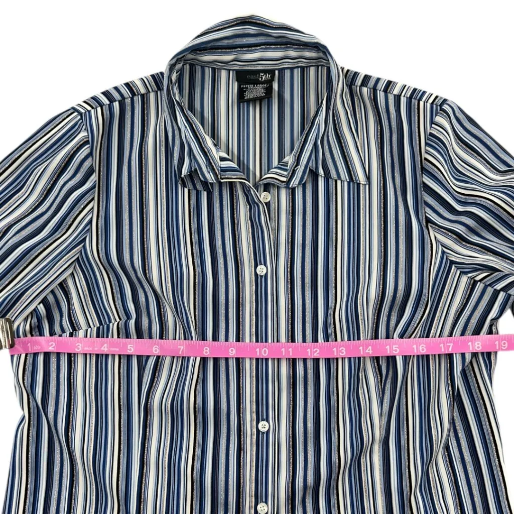 East 5th Women's Striped Button-Down Shirt - Image 7