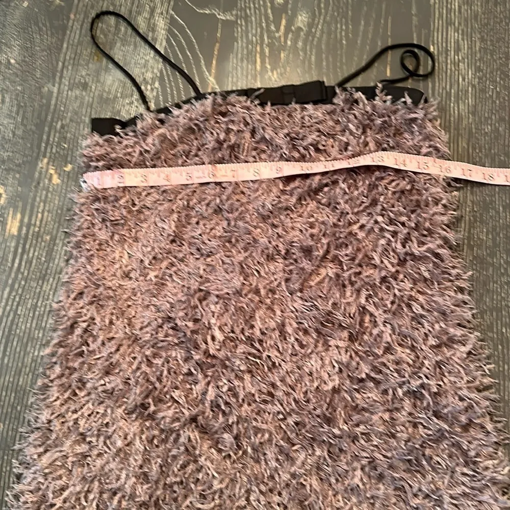 NWT ZARA purple faux feathers mini dress XS - Image 7