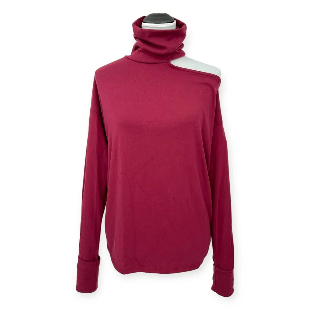 Gibsonlook by Nordstrom | NWT | S | Burgundy Cut - Image 5