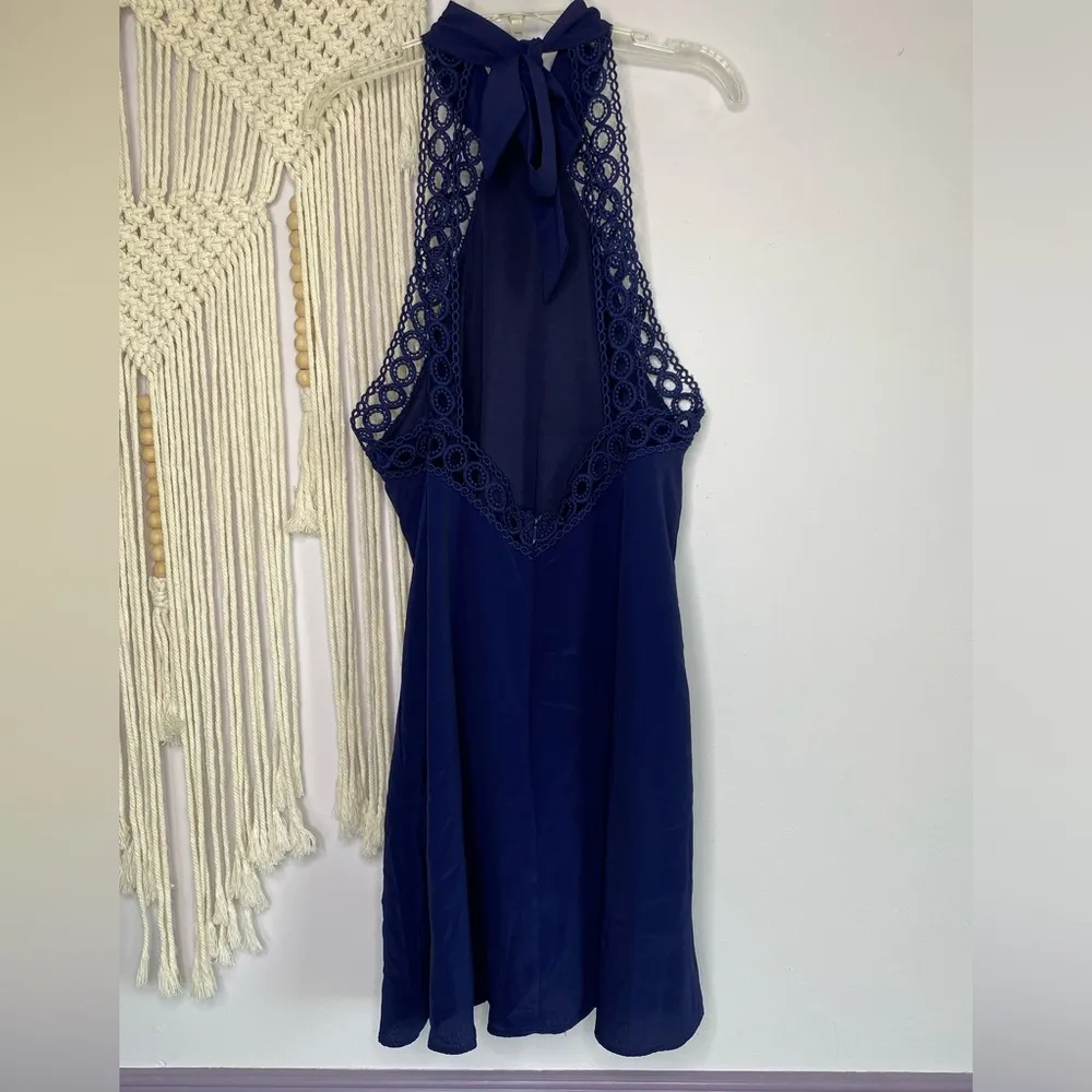 Lightweight navy blue jumpsuit - Image 4