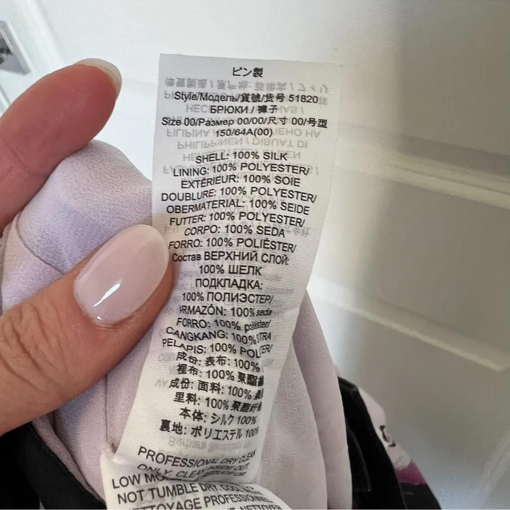 Tory Burch Printed Silk-twill Wide-leg Pants In Lilac Purple - Image 7