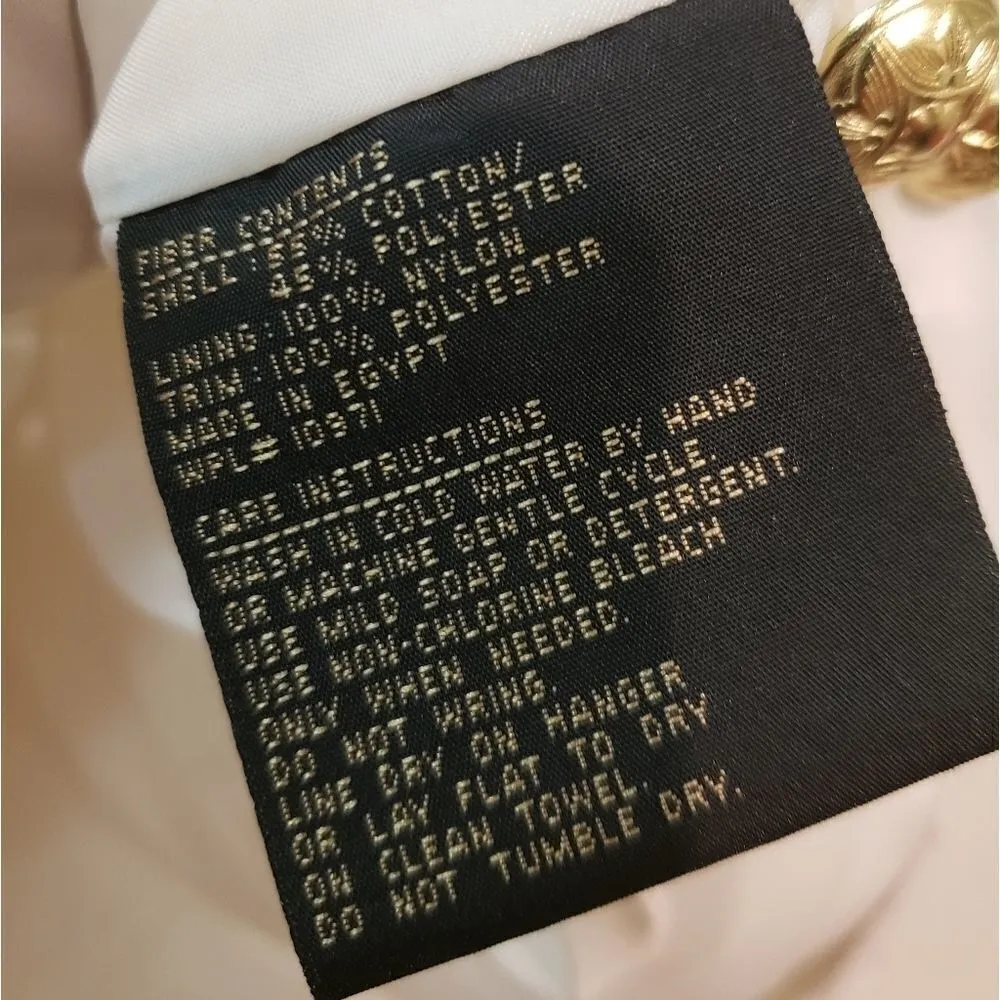 Coat White Size M - Image 5