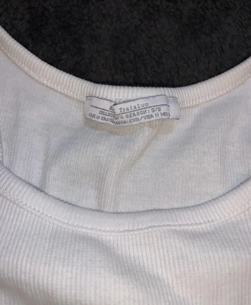 ZARA White Tank Top - Image 3