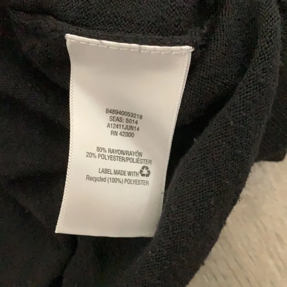 Basic editions black twofer sweater - Image 5