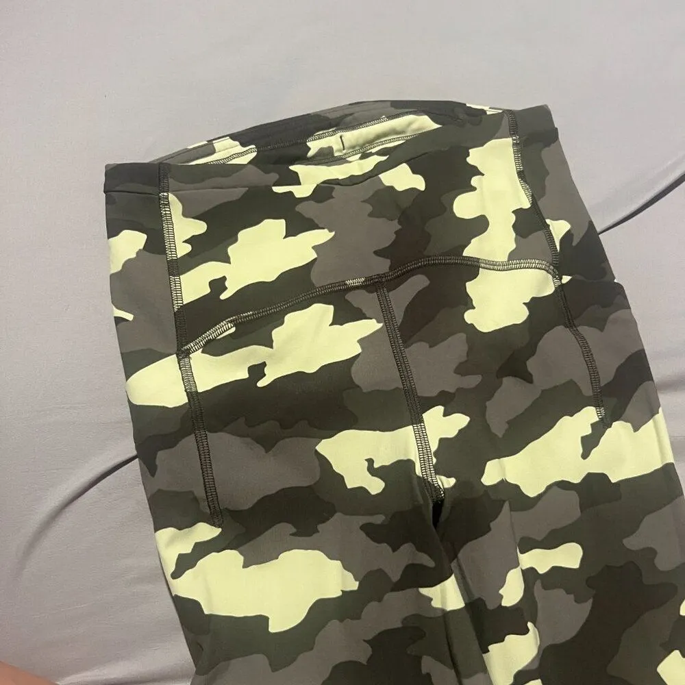 Lululemon Swift Speed HR Tight 28" Heritage 365 Camo Crispin Green Multi Size 4 - Image 11
