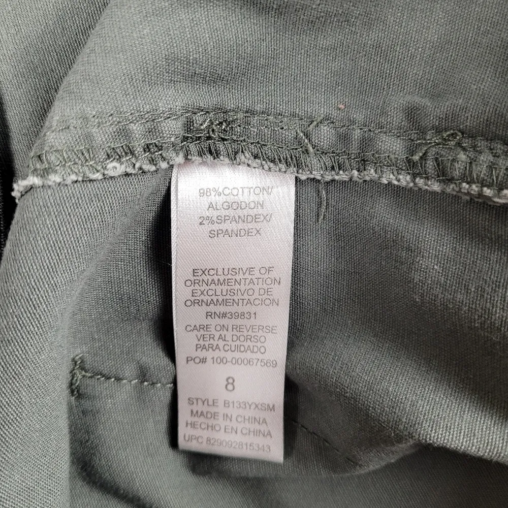 Democracy Ab Technology Women's Pants Green Tailored Size 8 - Image 12