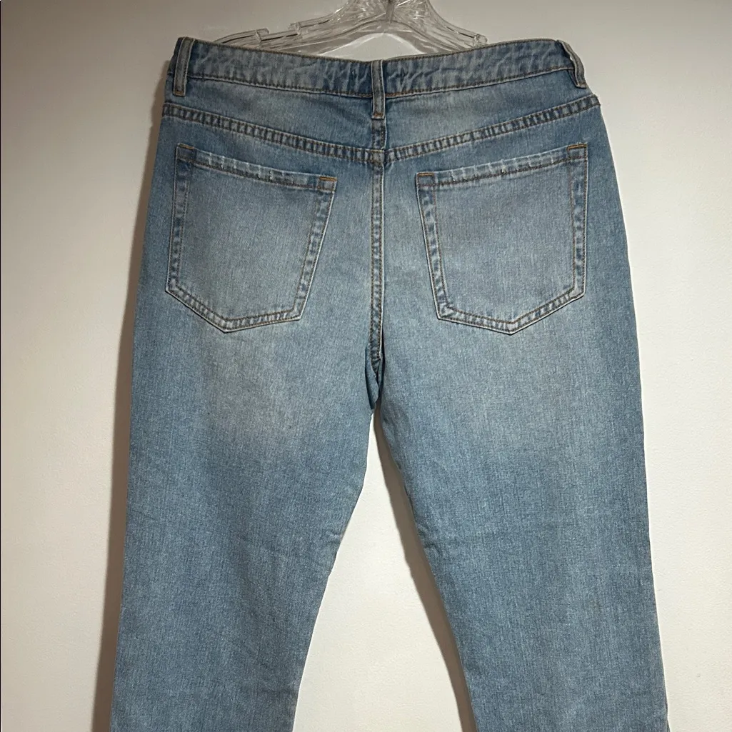 Forever 21 EUC Blue Denim Jeans with Fun Patches - Image 7