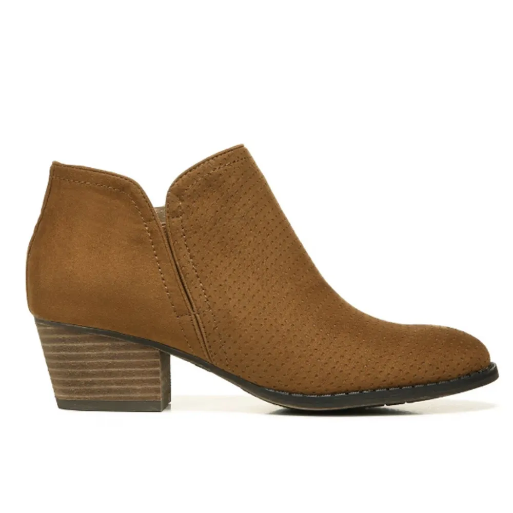 Life Stride Women's Blake Medium/Wide Block Heel Ankle Boot in Brown, Size 8.5 - Image 2