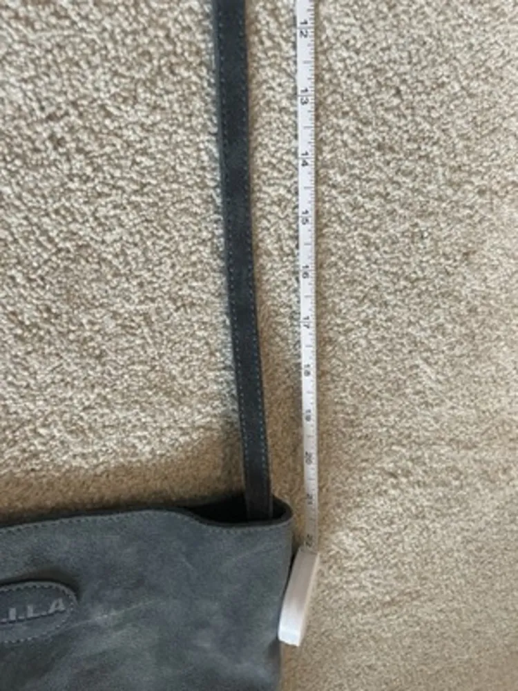 M.I.L.A.‎ Jackie Blue Suede Crossbody Bag - Image 4