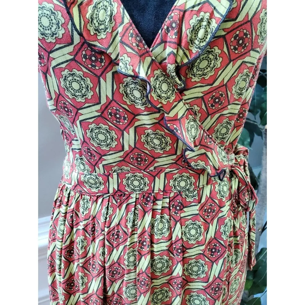 Matilda Jane Serendipity Women’s Cheerio Wrap dress Size Small - Image 3