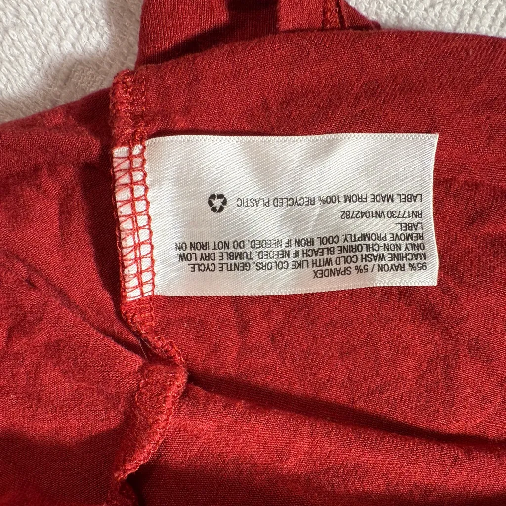 Ava & Viv Women's Rich Red Tunic Top - Image 5