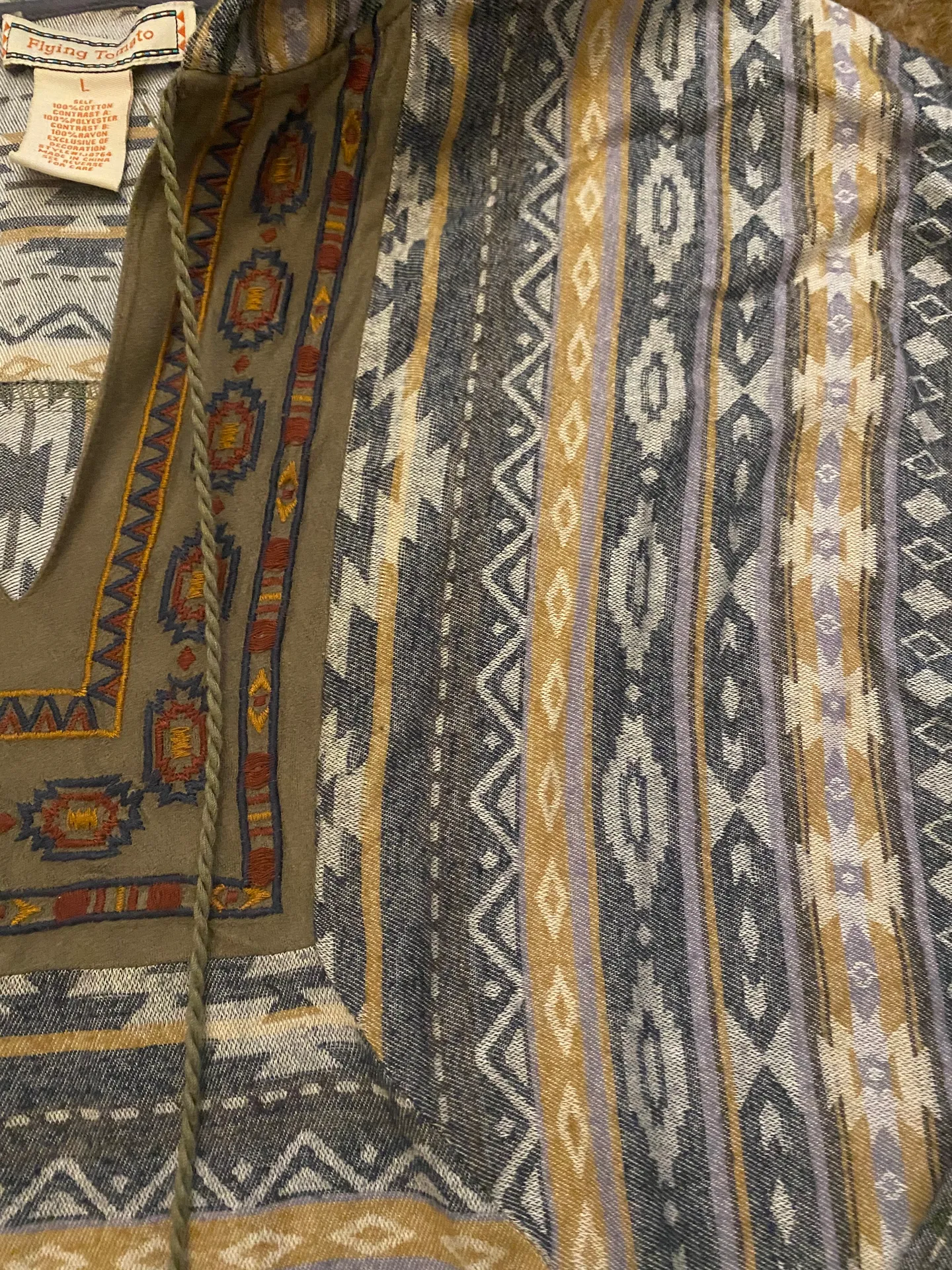 Flying Tomato Aztec Pull Over - Image 7