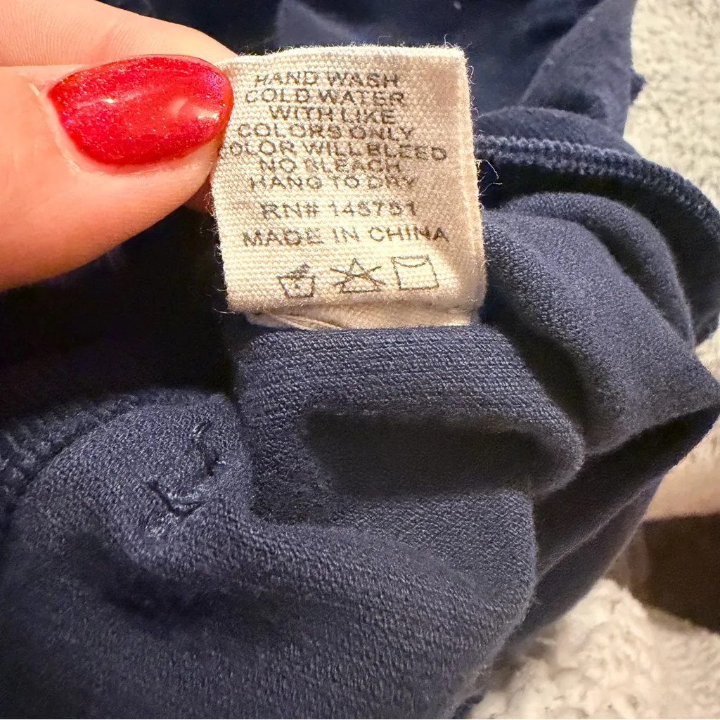 Altered State Button Up Navy Corduroy Women’s Skirt  - Size Small Cotton/Spandex - Image 6