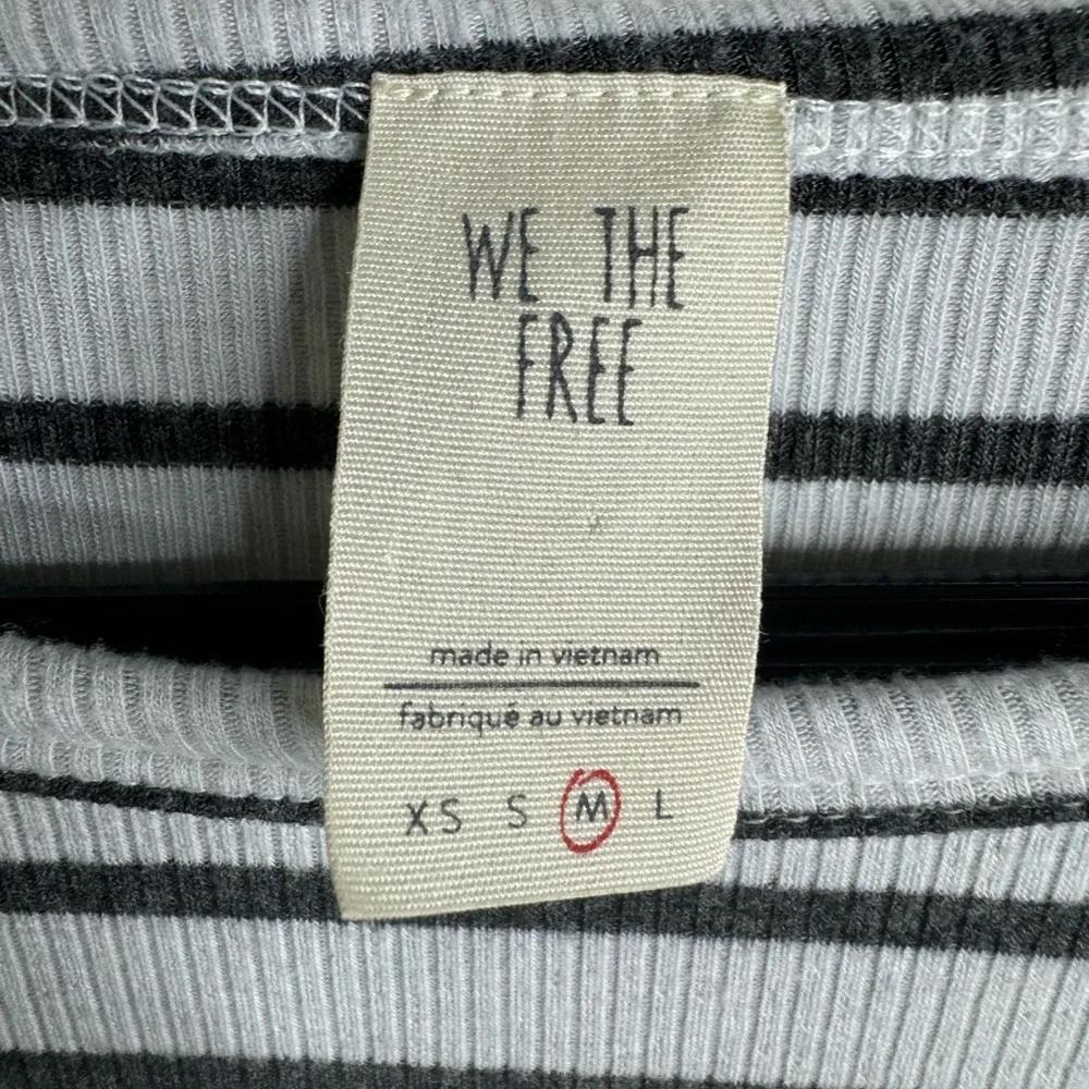 Free People Gray and Black Bell sleeves Top - Image 6