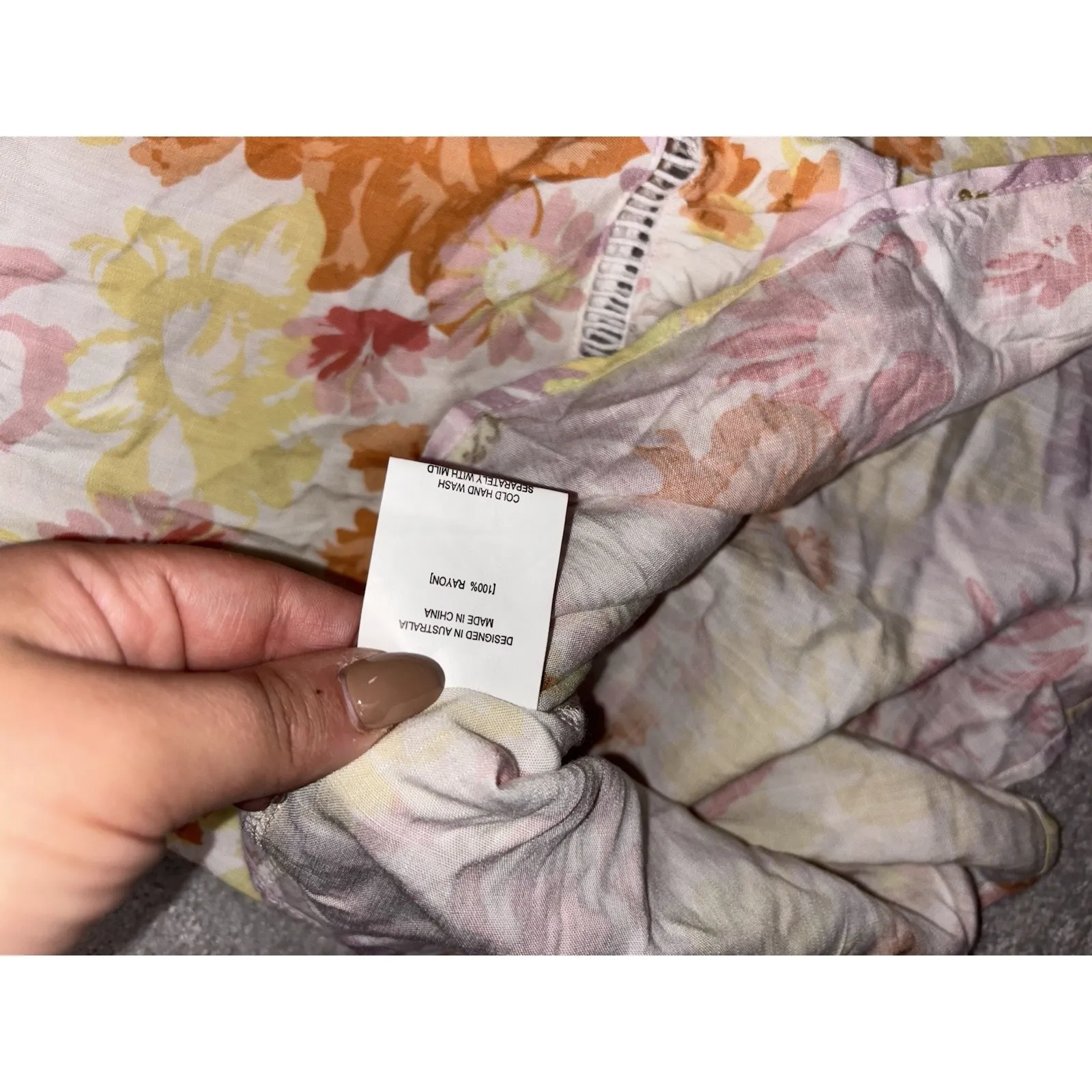 Petal & Pup Floral Print Ruffle Tiered Maxi Dress US size‎ 4 pockets - Image 9