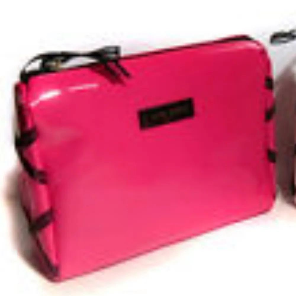 Lancôme Patent Raspberry color cosmetic bag Pink - Image 3