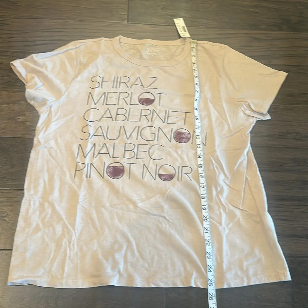 NWT JCrew Shiraz Red Wine Collector Tee Sz XL - Image 4