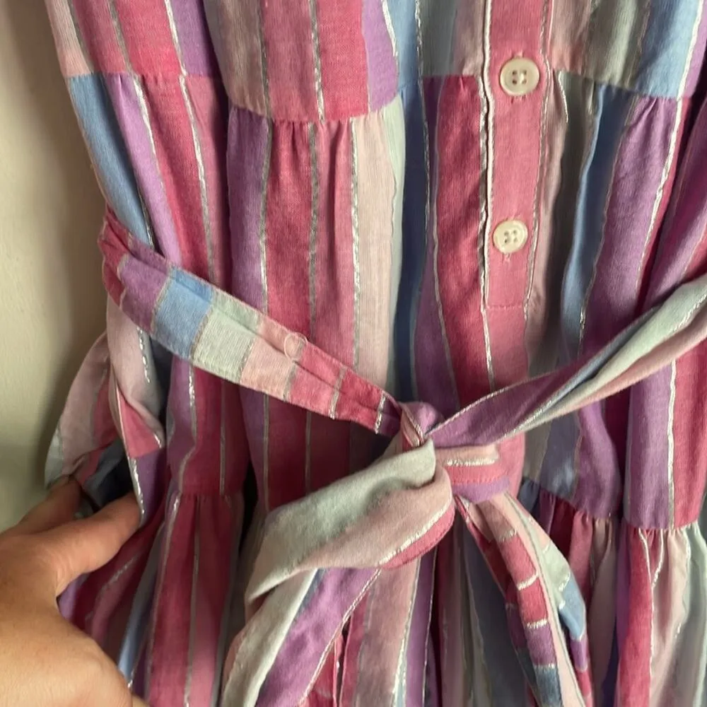 J.Crew Belted button-up dress in pastel stripe - Image 10